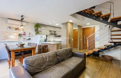 Casa em condomínio fechado com 3 quartos à venda na rua joão francisco martins, 80, jardim itu sabará, porto alegre, 212 m2 por r$ 1.490.000