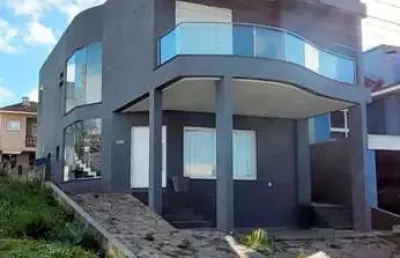 Casa em condomínio fechado com 3 quartos à venda na avenida senador salgado filho, 8500, querência, viamão, 342 m2 por r$ 1.899.800