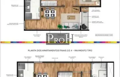 Apartamento com 2 quartos à venda no Dos Casa, São Bernardo do Campo 