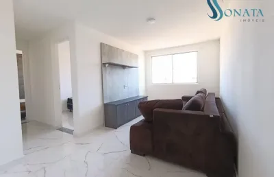 Apartamento 2 quartos mobiliado, para aluguel – col. rio grande, são josé dos pinhais pr