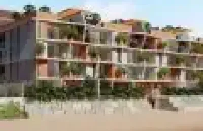 Frente mar apartamento com 2 qtos sendo 2 suítes + home office