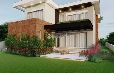 Casa em condomínio fechado com 4 quartos à venda na estrada das três meninas, 2001, vila nova, porto alegre, 319 m2 por r$ 2.190.000