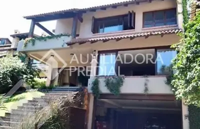 Casa em condomínio fechado com 4 quartos à venda na rua carlos júlio becker, 295, tristeza, porto alegre, 643 m2 por r$ 3.000.000