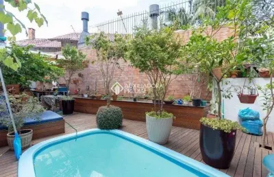 Casa em condomínio fechado com 4 quartos à venda na rua morano calabro, 51, jardim isabel, porto alegre, 283 m2 por r$ 1.300.000