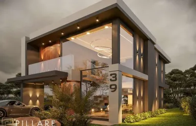 Casa com 4 quartos à venda na vereador deoclecio rodrigues, 200, berto círio, nova santa rita, 248 m2 por r$ 2.200.000