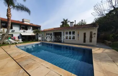 Casa em condomínio fechado com 4 quartos à venda na travessa pedra redonda, 130, jardim isabel, porto alegre, 500 m2 por r$ 2.200.000