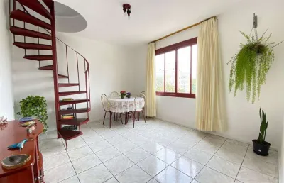 Cobertura com 1 quarto à venda na avenida cristóvão colombo, 3736, floresta, porto alegre, 90 m2 por r$ 599.000