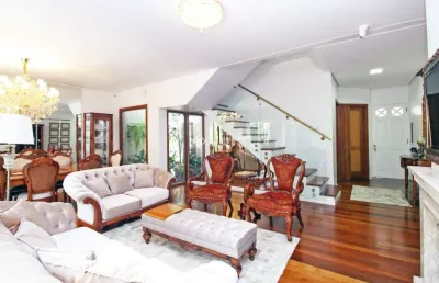 Casa em condomínio fechado com 4 quartos à venda na rua doutora aurora nunes wagner, 200, santa tereza, porto alegre, 334 m2 por r$ 1.780.000