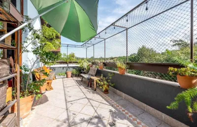 Cobertura com 3 quartos à venda na rua dea coufal, 1411, ipanema, porto alegre, 154 m2 por r$ 680.000