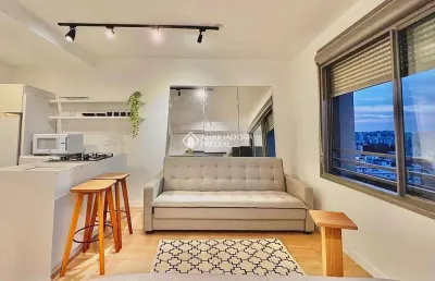 Apartamento com 1 quarto à venda na avenida joão pessoa, 731, centro histórico, porto alegre, 27 m2 por r$ 429.000