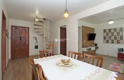 Cobertura com 3 quartos à venda na rua jataí, 225, cristal, porto alegre, 86 m2 por r$ 335.000