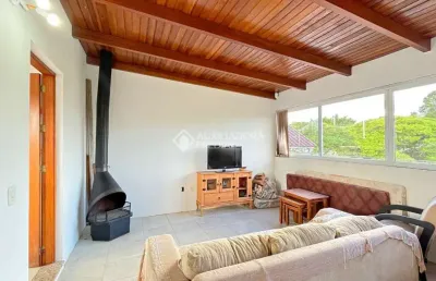 Casa em condomínio fechado com 3 quartos à venda na rua fernando jorge schneider, 229, hípica, porto alegre, 164 m2 por r$ 535.000