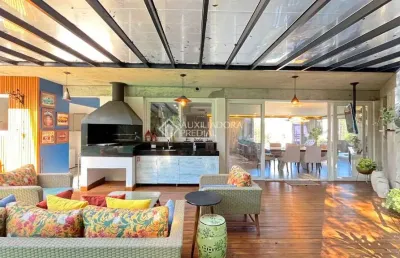 Casa em condomínio fechado com 3 quartos à venda na rua francisco solano borges, 200, hípica, porto alegre, 278 m2 por r$ 1.390.000