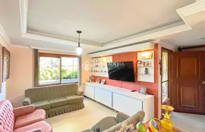 Casa em condomínio fechado com 3 quartos à venda na avenida da serraria, 2222, espírito santo, porto alegre, 111 m2 por r$ 453.000