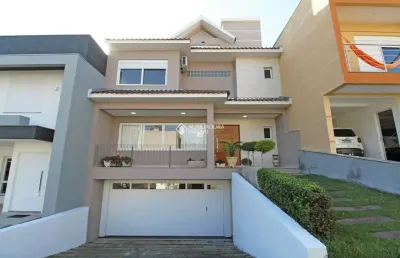 Casa em condomínio fechado com 3 quartos à venda na avenida altos do santa rita, 441, hípica, porto alegre, 305 m2 por r$ 985.000