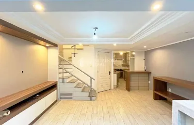 Casa em condomínio fechado com 3 quartos à venda na avenida wenceslau escobar, 3714, vila conceição, porto alegre, 139 m2 por r$ 689.000