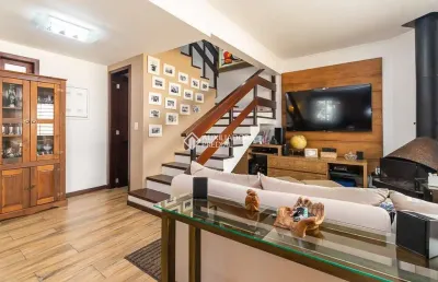 Casa em condomínio fechado com 2 quartos à venda na rua coronel joão pinto, 185, teresópolis, porto alegre, 110 m2 por r$ 555.000