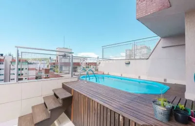 Cobertura com 2 quartos à venda na rua general rondon, 767, tristeza, porto alegre, 180 m2 por r$ 1.100.000