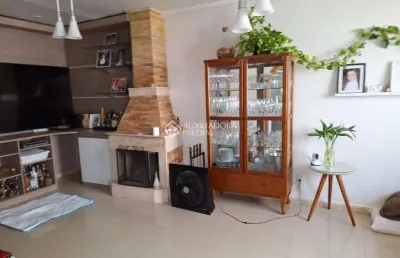 Casa em condomínio fechado com 3 quartos à venda na rua erechim, 293, nonoai, porto alegre, 146 m2 por r$ 649.000