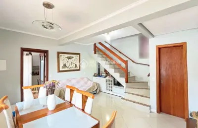 Casa em condomínio fechado com 4 quartos à venda na rua landel de moura, 1831, tristeza, porto alegre, 194 m2 por r$ 636.500