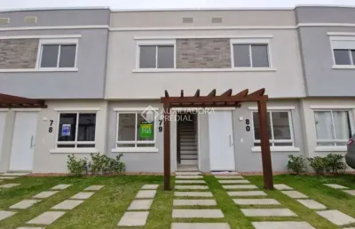 Casa em condomínio fechado com 2 quartos à venda na estrada cristiano kraemer, 5038, vila nova, porto alegre, 82 m2 por r$ 260.000