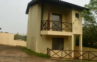 Casa em condomínio fechado com 3 quartos à venda na avenida vicente monteggia, 1669, cavalhada, porto alegre, 208 m2 por r$ 580.000