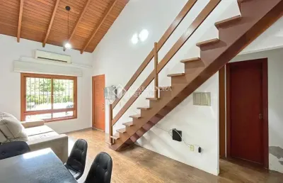 Casa com 2 quartos à venda na avenida nossa senhora de guadalupe, 121, hípica, porto alegre, 80 m2 por r$ 398.900