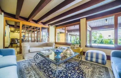 Casa em condomínio fechado com 4 quartos à venda na rua coroados, 1135, vila assunção, porto alegre, 667 m2 por r$ 3.899.000