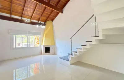 Casa em condomínio fechado com 3 quartos à venda na rua fernando jorge schneider, 533, hípica, porto alegre, 120 m2 por r$ 719.000
