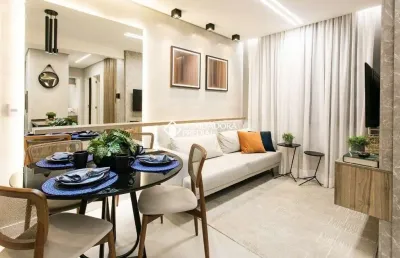 Apartamento com 2 quartos à venda na avenida orleaes, 515, guarujá, porto alegre, 80 m2 por r$ 240.000