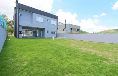 Casa em condomínio fechado com 4 quartos à venda na estrada das três meninas, 1501, vila nova, porto alegre, 294 m2 por r$ 2.490.000