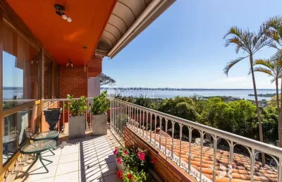Casa em condomínio fechado com 4 quartos à venda na rua coronel gomes de carvalho, 454, tristeza, porto alegre, 455 m2 por r$ 3.799.000