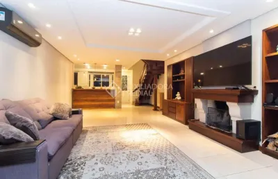 Casa em condomínio fechado com 3 quartos à venda na rua padre joão batista reus, 68, vila conceição, porto alegre, 313 m2 por r$ 1.289.000