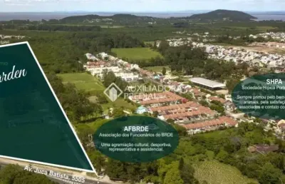 Terreno em condomínio fechado à venda na avenida juca batista, 5505, hípica, porto alegre, 157 m2 por r$ 210.000