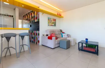 Apartamento com 1 quarto à venda na rua dos chernes, 590, jurerê, florianópolis, 54 m2 por r$ 990.000