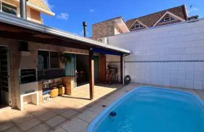 Casa em condomínio fechado com 3 quartos à venda na estrada cristóvão machado de campos, 221, vargem grande, florianópolis, 100 m2 por r$ 860.000