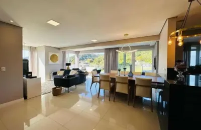 Cobertura com 3 quartos à venda na rodovia tertuliano brito xavier, 1942, canasvieiras, florianópolis, 225 m2 por r$ 2.650.000