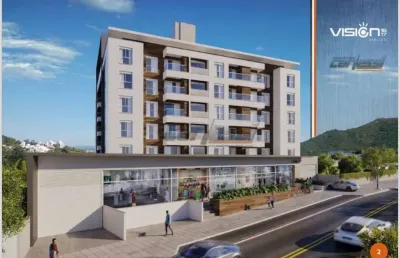 Apartamento com 2 quartos à venda na rodovia virgílio várzea, 1617, saco grande, florianópolis, 61 m2 por r$ 699.000
