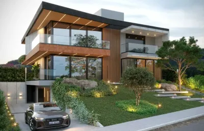 Terreno em condomínio fechado à venda na estrada haroldo soares glavan, 1760, cacupé, florianópolis, 598 m2 por r$ 3.700.000