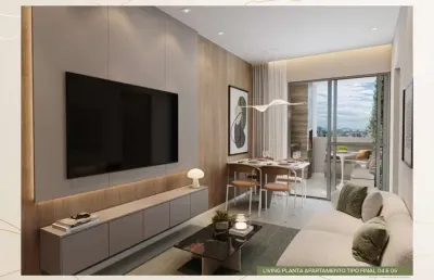 Apartamento com 2 quartos à venda na rua thereza vill de matos, 1, pagani, palhoça, 58 m2 por r$ 478.000