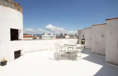 Cobertura com 3 quartos à venda na avenida professor milton leite da costa, 339, canasvieiras, florianópolis, 145 m2 por r$ 650.000