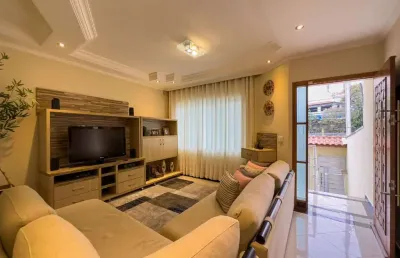 Casa em condomínio fechado com 3 quartos à venda na rua antônio simionato, 418, santa terezinha, são bernardo do campo, 192 m2 por r$ 980.000