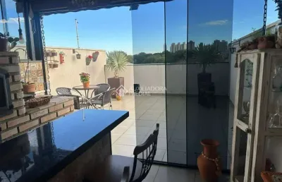 Cobertura com 2 quartos à venda na pinheiro machado, 193, vila scarpelli, santo andré, 100 m2 por r$ 510.000