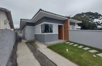 Casa geminada em rio caveiras biguaçu - 3 dormitórios (1 suíte)