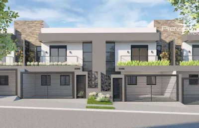 Sobrado com 3 dormitórios à venda, 134 m² por r$ 795.000,00 - country - cascavel/pr