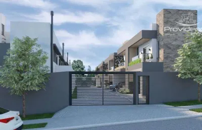 Sobrado com 3 dormitórios à venda, 135 m² por r$ 729.000 - country - cascavel/pr