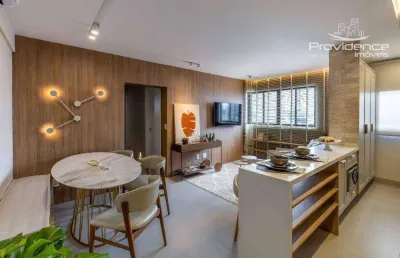 Apartamento com 1 dormitório à venda, 40 m² por r$ 532.650,23 - centro - cascavel/pr
