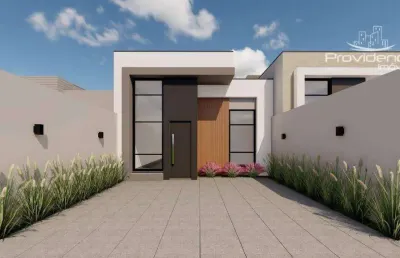 Casa com 3 dormitórios à venda, 98 m² por r$ 519.000,00 - viena - cascavel/pr
