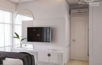 Apartamento com 1 dormitório à venda por r$ 426.332,25 - centro - cascavel/pr