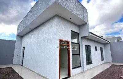 Casa com 3 dormitórios à venda, 60 m² por r$ 399.000,00 - santa felicidade - cascavel/pr